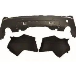Pare-chocs arrière pour LANDROVER DISCOVERY SPORT (L550) 2015-2020, noir gaufrée, avec trous PDC+ support, Neuf