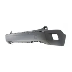 Pare-chocs arrière pour PEUGEOT 2008 II phase 2 depuis 2023, partie inférieure, noir gaufré, avec trous PDC + supports, avec empreintes pour aide au stationnement, Neuf