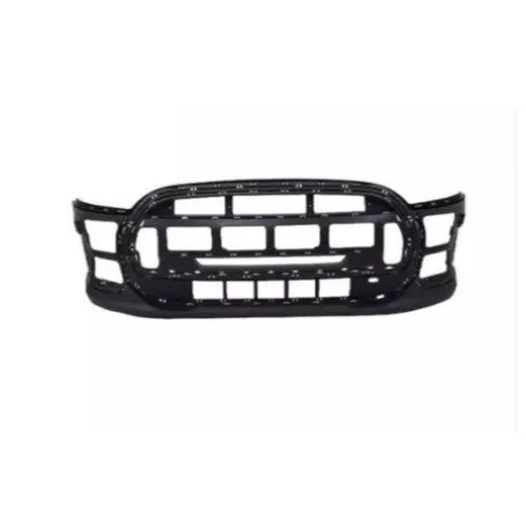 Pare-chocs avant, noir texturé pour MINI ONE/COOPER F55-F56-F57 depuis 2021, Mod. 5 portes, avec trous radar et cache-crochet, Neuf à peindre