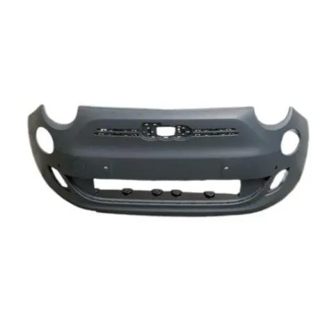 Pare-chocs avant pour FIAT 500 ÉLECTRIQUE depuis 2020, avec cache-crochet, 6 trous PDC + supports, Neuf à peindre