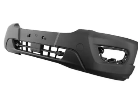 Pare-chocs avant pour FORD TRANSIT Mk8 phase 2 depuis 2019, noir gaufré, Neuf