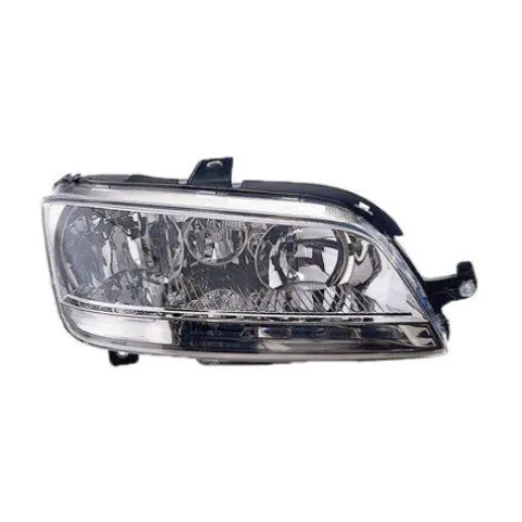 Phare avant droit pour FIAT IDEA depuis 2003, H7+H1+H1, électrique, avec moteur, blanc, modèles >2006, Neuf