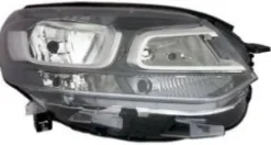 Phare avant droit pour OPEL ZAFIRA LIFE depuis 2019, H1+H7, électrique, avec moteur, noir, Neuf
