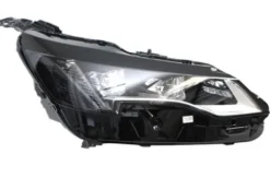 Phare avant droit pour PEUGEOT 3008 depuis 2020, H7+HB3, electrique, avec moteur, feu de jour, à LED, Neuf