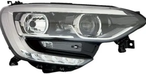 Phare avant droit pour RENAULT MEGANE IV 2016-2020, H7+H7, avec feu diurne à LED, Neuf