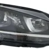 Phare avant droit pour VOLKSWAGEN GOLF VII phase 1 du 2012 au 2016, bixeno dbl+led, avec moteur, Mod. VALEO, Neuf