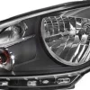 Phare avant gauche électrique pour VOLKSWAGEN UP 2012 à 2016, H4, fond noir, bord noir, Neuf