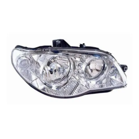 Phare avant gauche pour FIAT STRADA 2005-2011, H7+H7, électrique, avec moteur, chromé, Neuf