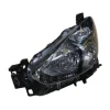 Phare avant gauche pour MAZDA 2 III 2015-2018, H4, avec réglage électrique, parabole noire, Neuf
