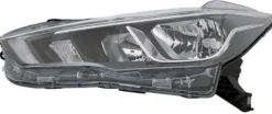 Phare avant gauche pour NISSAN MICRA V (K14), depuis 2017, H11-H9-WY21W, avec feu diurne à LED, Neuf