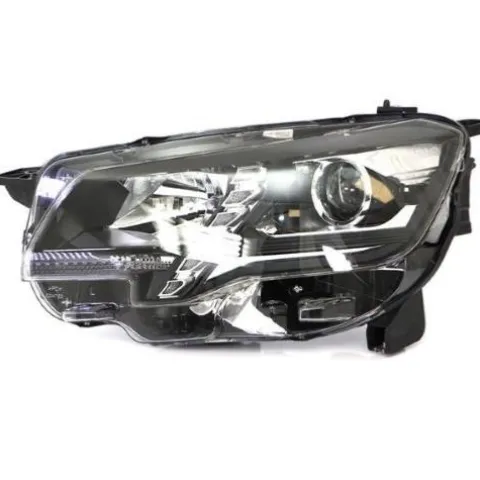 Phare avant gauche pour PEUGEOT PARTNER III ph.1 2018-2024, H7+H1, electrique, avec moteur, feu de jour, à LED, Neuf
