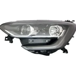 Phare avant gauche pour RENAULT MEGANE IV 2016-2020, H7+H7, avec feu diurne FULL LED, fond noir, Neuf
