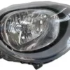 Phare droit pour FIAT 500X depuis 2023, H4, avec prédisposition pour réglage électrique, sans moteur, noir, Neuf