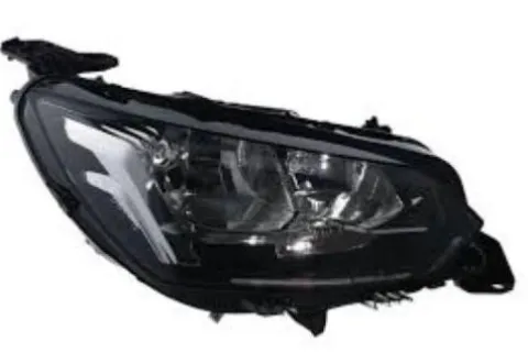 Phare droit pour PEUGEOT 208 2019-2023, H9+H18, avec feu de jour, avec moteur, MONTAGE VALEO, Neuf