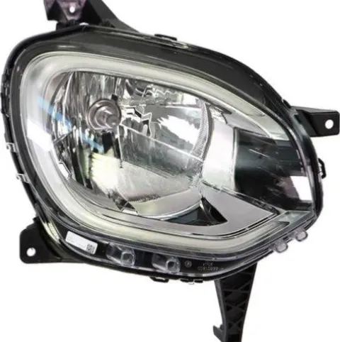 Phare droit pour RENAULT TWINGO III phase 2 depuis 2019, H4-PY21W, avec feu de jour à LED, Prédisposé pour réglage électrique, Neuf