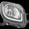Phare droite pour SMART FORTWO 2014-2019,avec feu de jour H4 à LED, pond noire, unité de contrôle, registre Mod. HIGH-LINE, Neuf