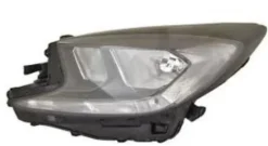 Phare gauche pour TOYOTA AYGO III phase 1 depuis 2022, H11-HB3-PY21W-W5W, avec feu de jour à LED, Neuf