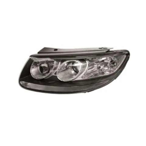 Phare gauche électrique H7+H7 pour HYUNDAI SANTA FE II phase 2 2010-2012, avec corps noir, Neuf