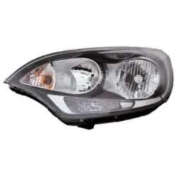 Phare gauche pour KIA RIO 2014-2016, h1+h7, électrique, sans moteur, parabole noire, 7 broches, Neuf