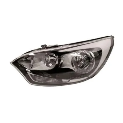 Phare gauche pour KIA RIO 2011-2014, H1+H7, électrique, avec moteur, noir, 7 PIN, Neuf