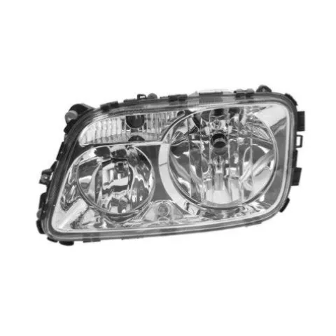 Phare gauche pour MERCEDES ACTROS MP3 depuis 2003, manuel-électrique, sans ampoule (H7-H1-PY21W-W5W), homologué, Neuf