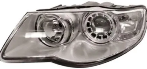 Phare gauche pour VOLKSWAGEN TOUAREG 2007-2011, H7+H9, électrique, avec moteur, Neuf