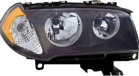 Phare Optique avant droit pour BMW X3 E83 2004-2006, H7+H7, feu clignotant orange, Neuf