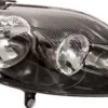 Phare Optique avant droit pour VOLKSWAGEN GOLF PLUS phase 2, 2009-2014, H7+H15, noir, Neuf