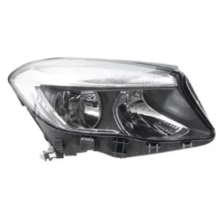 Phare Optique avant droit pour MERCEDES GLA phase 1 2013-2016 (X156), H7+H15, électrique avec moteur, noir, Neuf