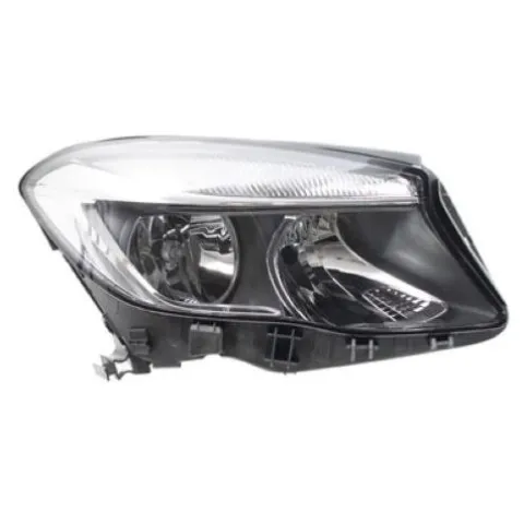 Phare Optique avant droit pour MERCEDES GLA phase 1 2013-2016 (X156), H7+H15, électrique avec moteur, noir, Neuf