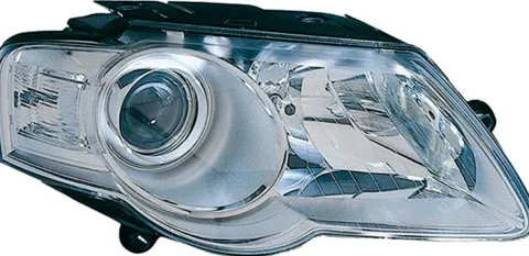 Phare Optique avant droit pour VOLKSWAGEN PASSAT B6 2005-2010, H7+H7, vers. Valeo, Neuf