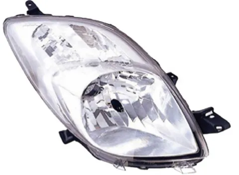 Phare Optique avant droit pour TOYOTA YARIS II phase 1 2005-2009, H4, électrique, type Valeo, avec moteur, Neuf