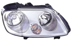Phare Optique avant droit pour VOLKSWAGEN CADDY 3 phase 1 2004-2010, H7+H1, sans moteur,Neuf