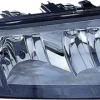 Phare Optique avant droit pour SKODA FABIA I ph. 2 2004-2007, H7+H3, Corps noir, Mod. Junior, Neuf