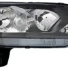 Phare Optique avant droit pour FORD TOURNEO CONNECT II 2013-2017, H7+H15, fond noir, Neuf