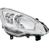 Phare Optique avant droit pour PEUGEOT PARTNER II phase 3, 2015-2018, H4, grand feu clignotant, électrique, Neuf