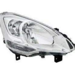 Phare Optique avant droit pour PEUGEOT PARTNER II phase 3, 2015-2018, H4, grand feu clignotant, électrique, Neuf