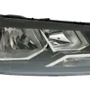 Phare Optique avant droit pour VOLKSWAGEN POLO VI phase 1, 2017-2021, H7+H7+WY21W, avec moteur, Neuf