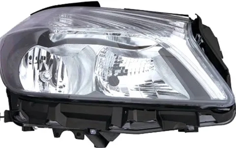 Phare Optique avant droit pour MERCEDES (W176) CLASSE A depuis 2015, H7+H15, Neuf