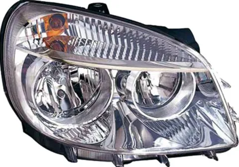 Phare Optique avant droit pour FIAT DOBLO I phase 2, 2006-2010, H7+H1, Neuf