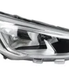 Phare optique avant droit pour FORD FOCUS IV phase 1 2018-2021, H7+H1+PY21W, feu du jour à LED, corps chromé, Neuf