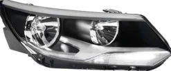 Phare Optique avant droit pour VOLKSWAGEN TIGUAN I ph. 2 2011-2015, H7+H15, feu diurne, Neuf