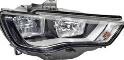 Phare Optique avant droit pour AUDI A3 III ph.1 (3 portes) 2012-2016, H7+H15, Neuf