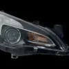 Phare Optique avant droit pour OPEL ASTRA H GTC 2011-2015, H7+H1, 3P MY12, MAGNETI MARELLI, Neuf