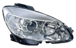 Phare Optique avant droit électrique pour MERCEDES (W204) CLASSE C ph. 1 2007, H7+H7, Neuf