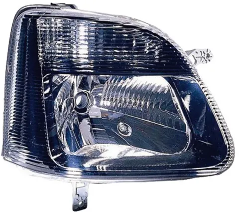 Phare Optique avant droit pour OPEL AGILA 2002-2008, H4, corps noir, Neuf