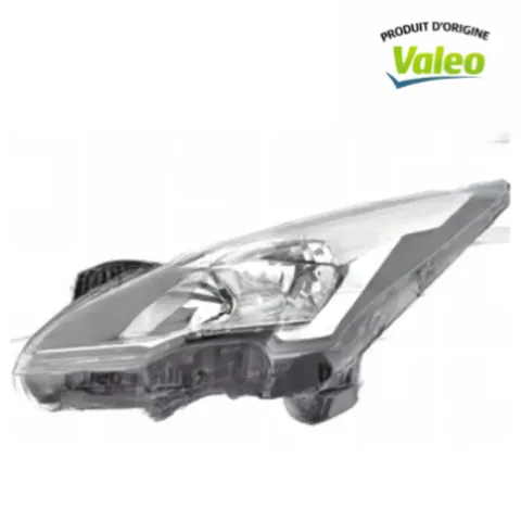 Phare Optique avant droit électrique pour PEUGEOT 5008 I 2009-2016, HB3-H7, produit d'origine VALEO, Neuf