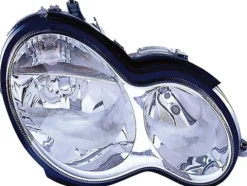 Phare Optique avant droit pour MERCEDES (W203) CLASSE C ph. 2 2004-2007, H7+H7, Neuf