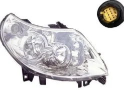 Phare Optique avant droit pour CITROËN JUMPER II phase 1, 2006-2014, H7+H1, Neuf