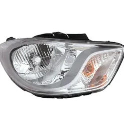 Phare optique avant droit H4 pour HYUNDAI I10, 2010-2013, corps chromé, neuf